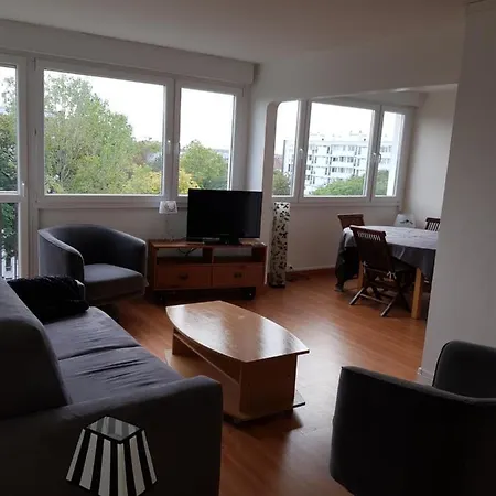 Appartement Apart L Oree Du Bois- Ambiance Cosy - Vue Panoramique Sur Verdure, Spacieux Et Calme 76m2 - 2ch - 3 Lits - Parking -prox Metro *